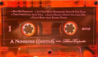 A Nonsense Christmas With Sabrina Carpenter (CASSETTE) | Mint (M) Mint (M) - HOLIDAY *SEALED*