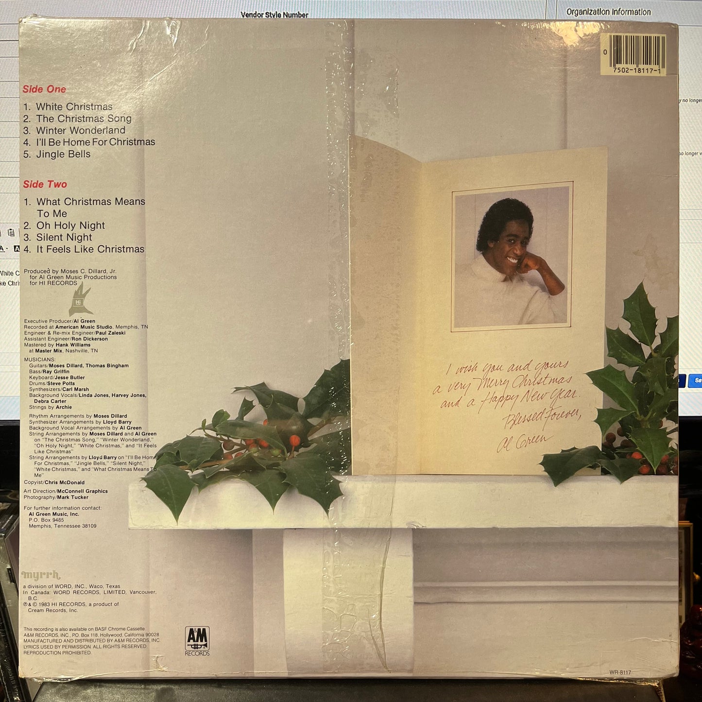 White Christmas (VINYL) | Mint (M) Near Mint (NM or M-) - HOLIDAY *SEALED*