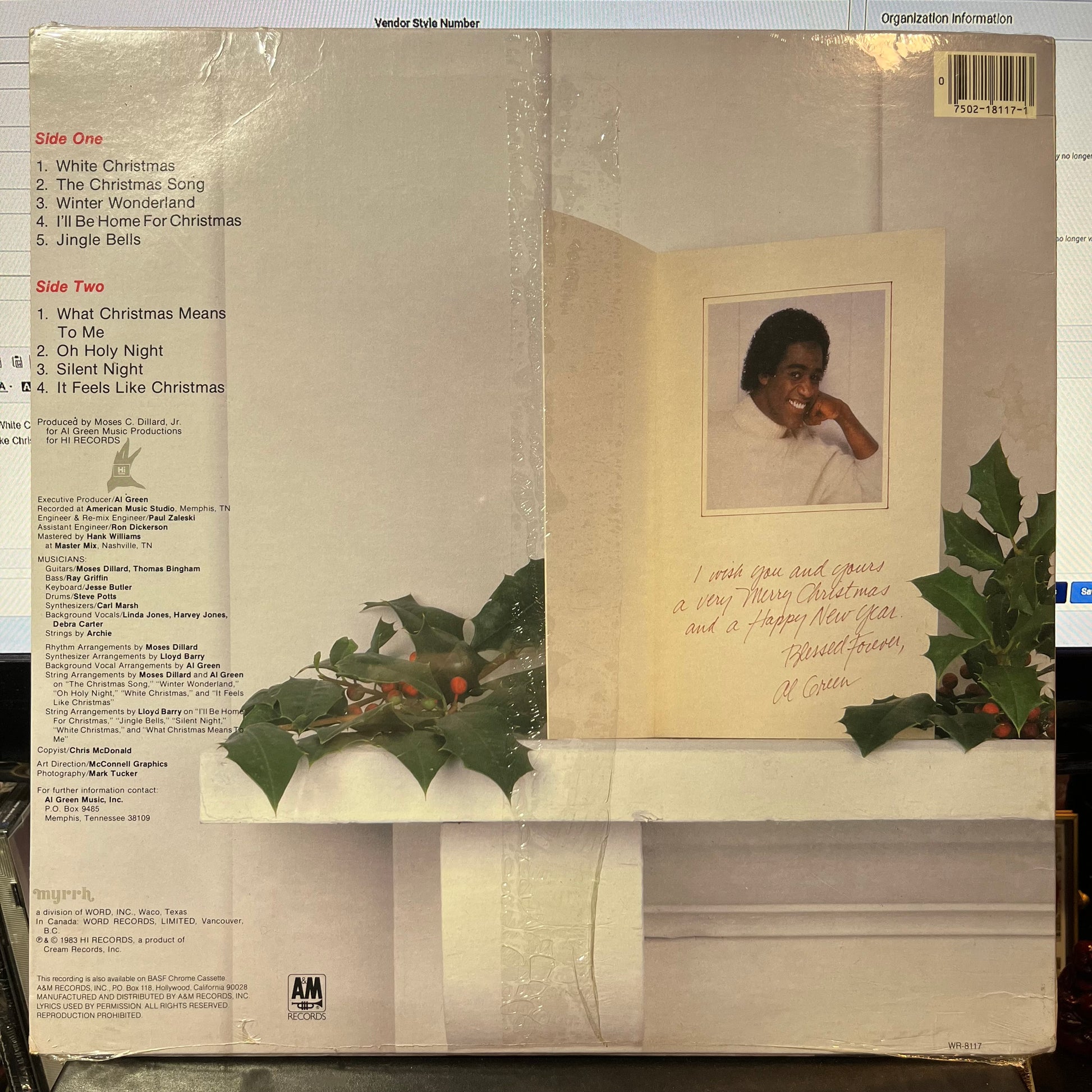 White Christmas (VINYL) | Mint (M) Near Mint (NM or M-) - HOLIDAY *SEALED*