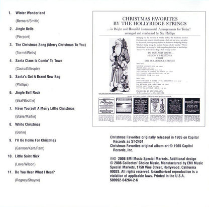 Christmas Favorites *CD* | Mint (M) Mint (M)