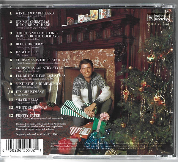 Johnny Tillotson - The Christmas Touch *CD* | Mint (M) Mint (M) - HOLIDAY *SEALED*