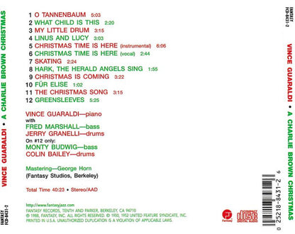 A Charlie Brown Christmas (Original Sound Track Recording Of The CBS Television Special) (CD) | Excellent+ (EX+) Near Mint (NM or M-) - HOLIDAY / USED *EXCELLENT+*
