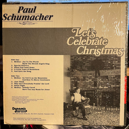 Paul Schumacher - Let's Celebrate Christmas *SHRINK* | Excellent+ (EX+) Near Mint (NM) - HOLIDAY / USED *EXCELLENT+*