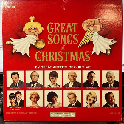 The Great Songs Of Christmas, Album Five (VINYL) | Excellent+ (EX+) Excellent+ (EX+) - HOLIDAY / USED *EXCELLENT+*
