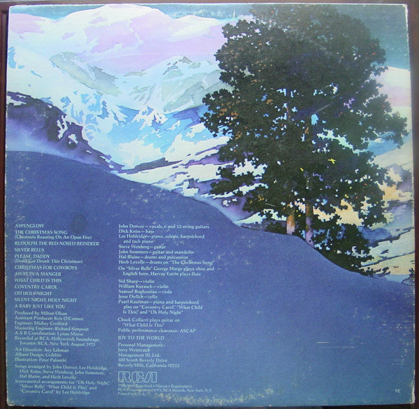 Rocky Mountain Christmas (VINYL) | Excellent+ (EX+) Excellent+ (EX+) - HOLIDAY / USED *EXCELLENT+*