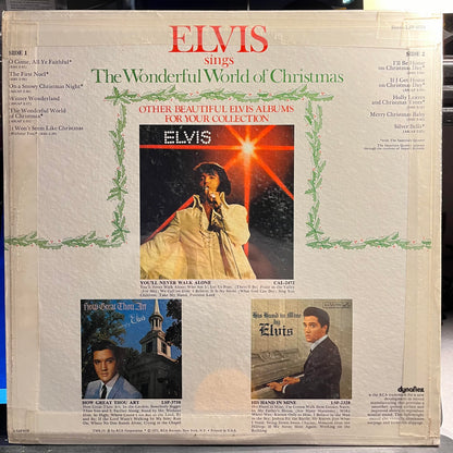 Elvis Presley - Elvis Sings The Wonderful World Of Christmas *HOLLYWOOD* | Excellent (EX) Excellent (EX) - HOLIDAY / USED *EXCELLENT+*