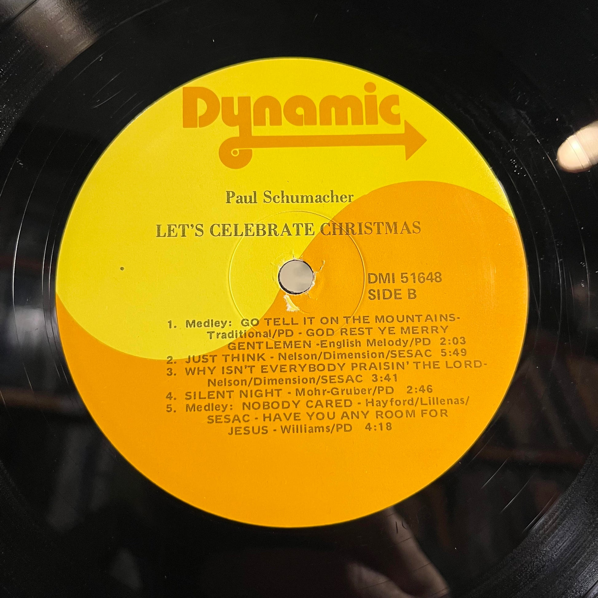 Paul Schumacher - Let's Celebrate Christmas *SHRINK* | Excellent+ (EX+) Near Mint (NM) - HOLIDAY / USED *EXCELLENT+*