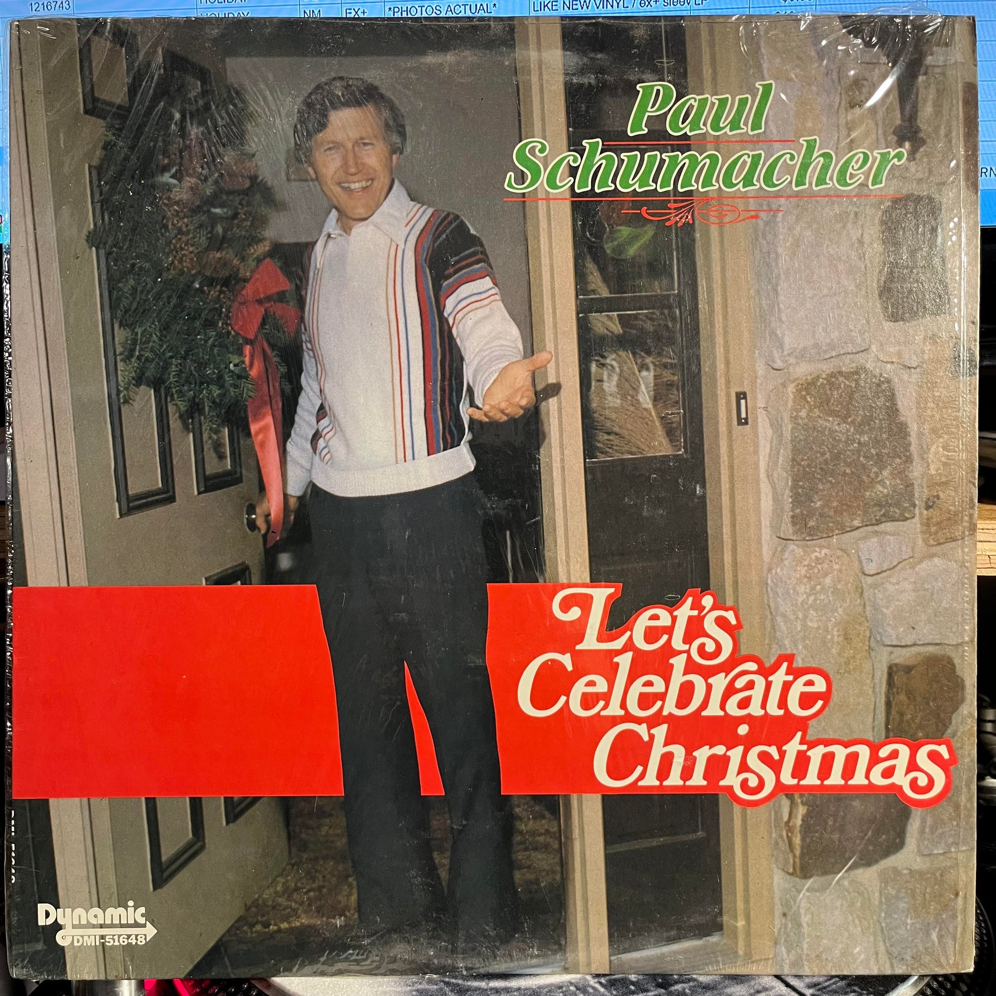 Paul Schumacher - Let's Celebrate Christmas *SHRINK* | Excellent+ (EX+) Near Mint (NM) - HOLIDAY / USED *EXCELLENT+*