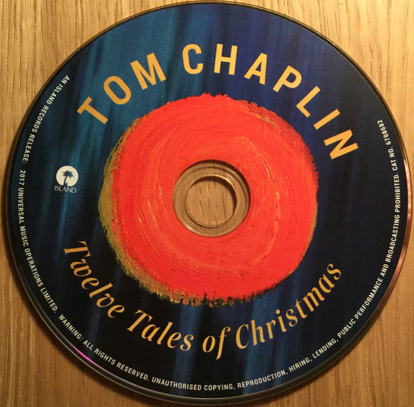 Tom Chaplin - Twelve Tales Of Christmas *CD* | Excellent (EX) Very Good Plus (VG+) - HOLIDAY / USED *EXCELLENT+*
