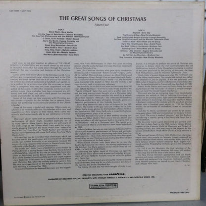 Great Songs Of Christmas (By The Great Artists Of Our Time) (VINYL) | Excellent+ (EX+) Near Mint- (NM-) - HOLIDAY / USED *EXCELLENT+*