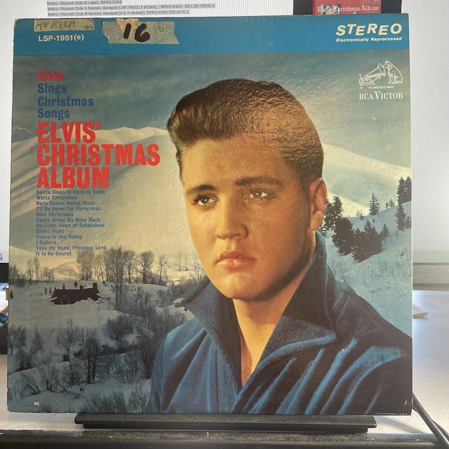 Elvis Presley - Elvis' Christmas Album (VINYL) | Excellent (EX) Very Good Plus (VG+) - HOLIDAY / USED *EXCELLENT*