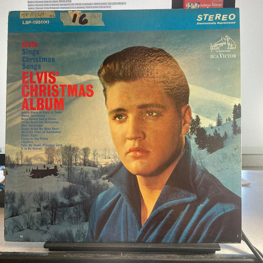 Elvis Presley - Elvis' Christmas Album (VINYL) | Excellent (EX) Very Good Plus (VG+) - HOLIDAY / USED *EXCELLENT*