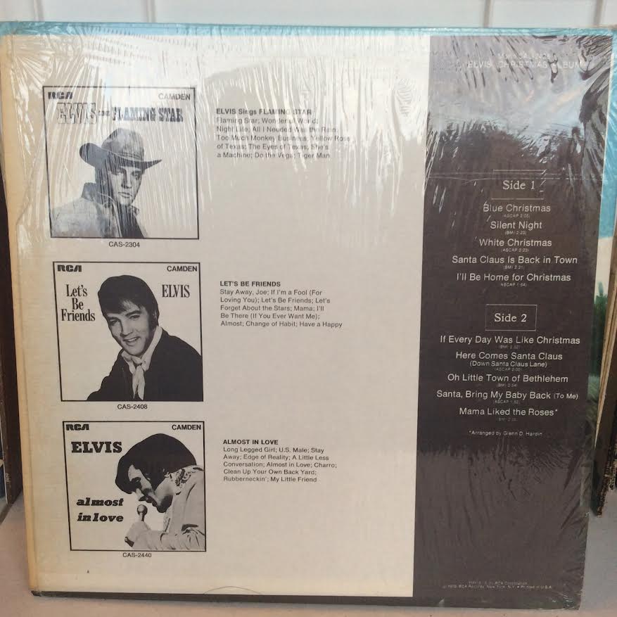 Elvis' Christmas Album (VINYL) | Excellent (EX) Near Mint (NM) - HOLIDAY / USED *EXCELLENT*