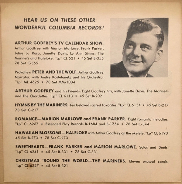Christmas With Arthur Godfrey And All The Little Godfreys *7" BOX* | Excellent (EX) Excellent (EX)
