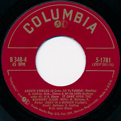 Arthur Godfrey - Christmas With Arthur Godfrey And All The Little Godfreys *7" BOX* | Excellent (EX) Excellent (EX) - HOLIDAY / USED *EXCELLENT*