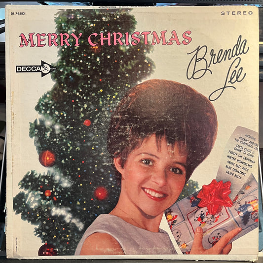 Merry Christmas From Brenda Lee (VINYL) | Excellent (EX) Very Good (VG) - HOLIDAY / USED *EXCELLENT*