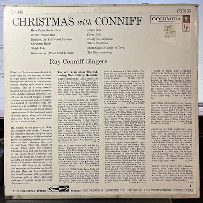 Christmas With Conniff (VINYL) | Excellent (EX) Excellent (EX) - HOLIDAY / USED *EXCELLENT*
