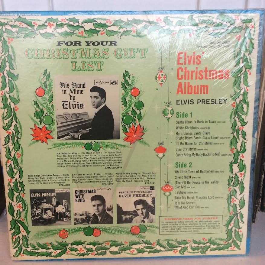 Elvis' Christmas Album (VINYL) | Good Plus Plus (G++) Near Mint (NM) - HOLIDAY / USED *GOOD++*