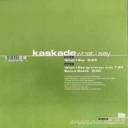 What I Say | Near Mint (NM or M-) Excellent (EX) - HOUSE / USED *NEAR MINT-*