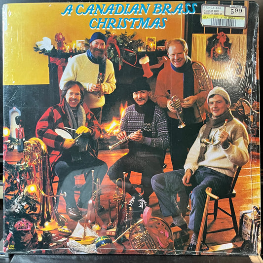 The Canadian Brass - A Canadian Brass Christmas (VINYL LP) | USED Near Mint- (NM-) Near Mint (NM or M-) - HOLIDAY / USED *NEAR MINT-*