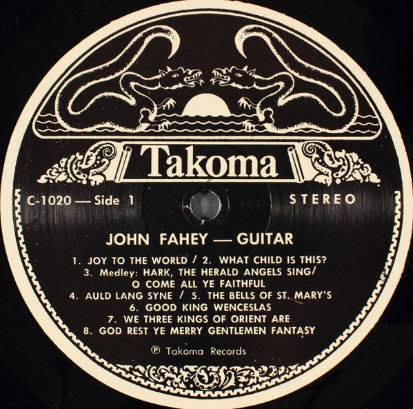John Fahey The New Possibility: John Fahey's Guitar Soli Christmas Album LP Near Mint (NM or M-) Excellent (EX)