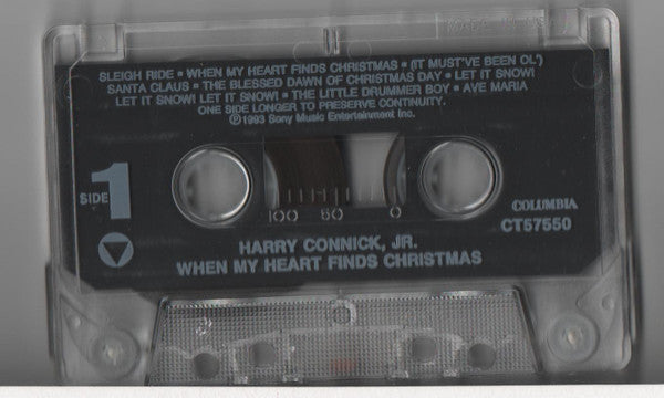 Harry Connick, Jr. - When My Heart Finds Christmas *CASSETTE* | Near Mint (NM) Near Mint (NM) - HOLIDAY / USED *NEAR MINT*