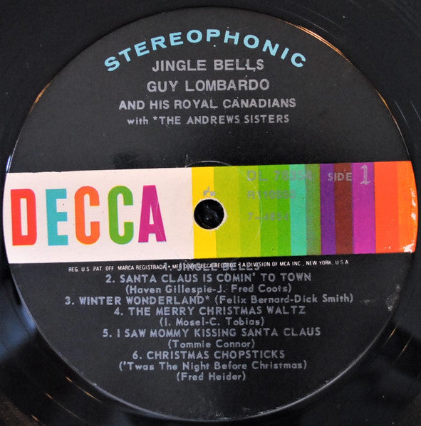 Guy Lombardo And His Royal Canadians - Jingle Bells | Near Mint (NM) Near Mint (NM) - HOLIDAY / USED *NEAR MINT*