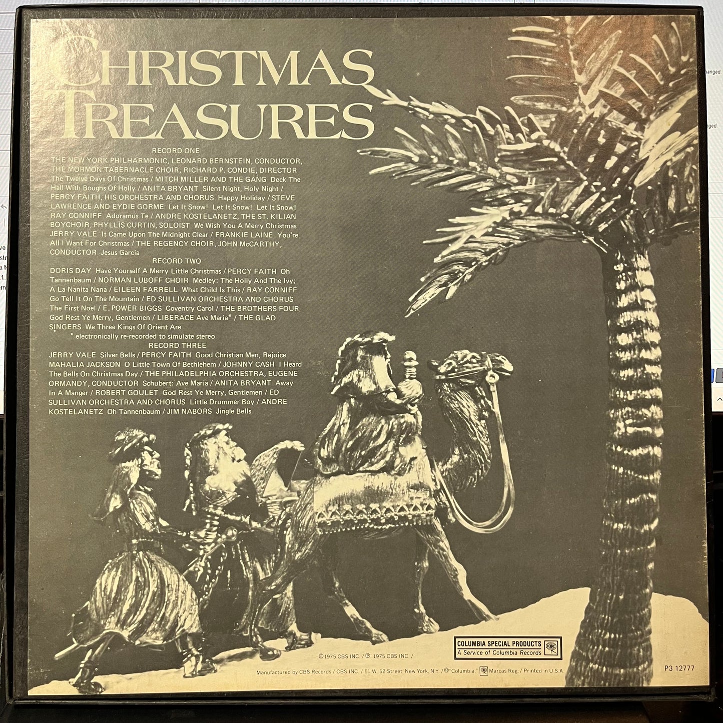 Christmas Treasures (3xVINYL BOX) | Near Mint (NM or M-) Near Mint (NM or M-) - HOLIDAY / USED *NEAR MINT*