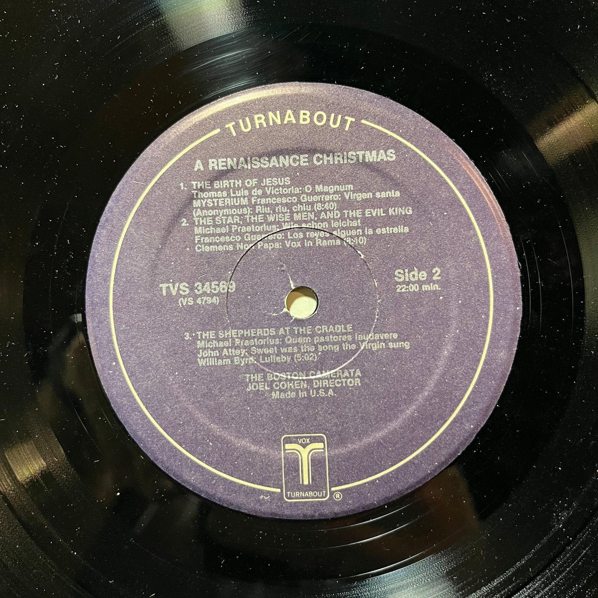 A Renaissance Christmas (VINYL) | Near Mint (NM or M-) Near Mint (NM or M-) - HOLIDAY / USED *NEAR MINT*