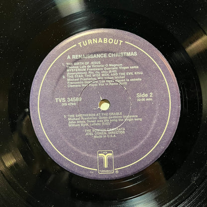 A Renaissance Christmas (VINYL) | Near Mint (NM or M-) Near Mint (NM or M-) - HOLIDAY / USED *NEAR MINT*