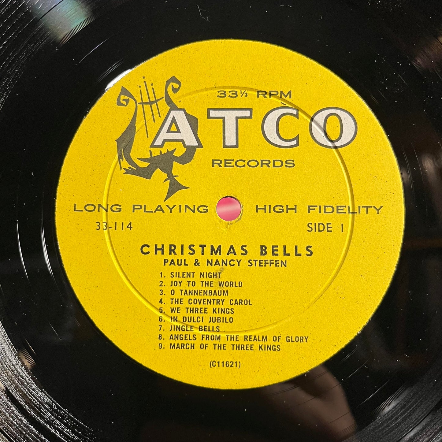 Paul & Nancy Steffen - Christmas Bells | Near Mint (NM) Excellent (EX) - HOLIDAY / USED *NEAR MINT*