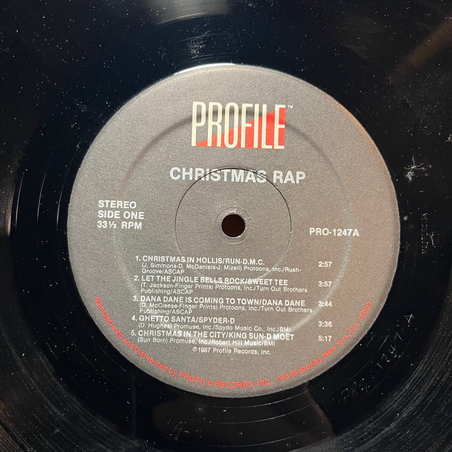 Christmas Rap (VINYL) | Near Mint (NM or M-) Near Mint (NM or M-) - HOLIDAY / USED *NEAR MINT*