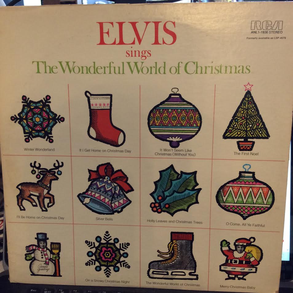 Elvis Sings The Wonderful World Of Christmas (VINYL) | Near Mint (NM) Near Mint (NM) - HOLIDAY / USED *NEAR MINT*