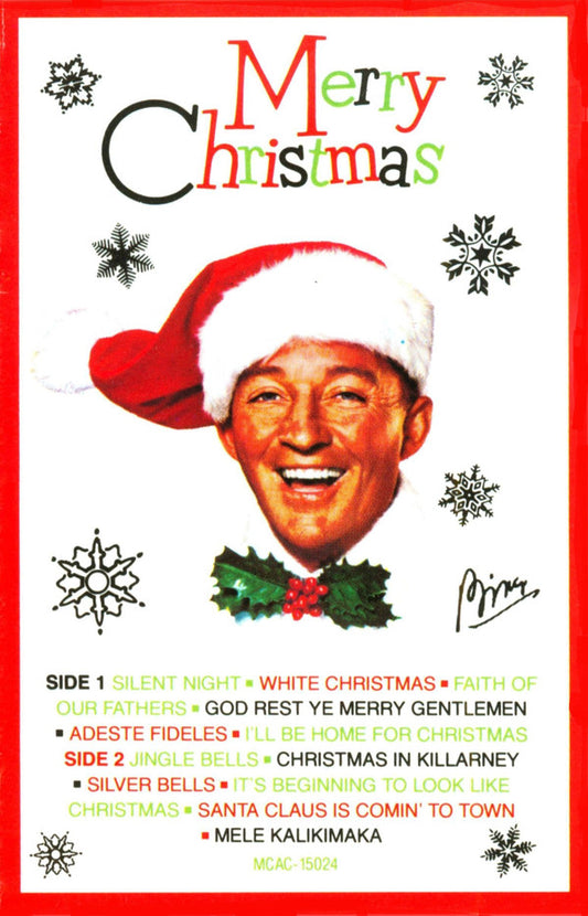 Bing Crosby - Merry Christmas *CASSETTE* | Near Mint (NM) Near Mint (NM) - HOLIDAY / USED *NEAR MINT*