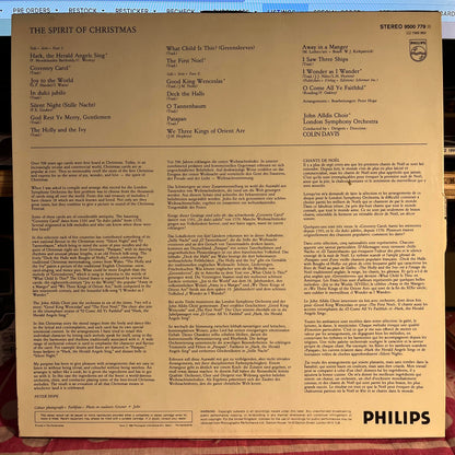 London Symphony Orchestra - The Spirit Of Christmas (Die Schönsten Weihnachtsmelodien) *HOLLAND* | Near Mint (NM) Excellent (EX) - HOLIDAY / USED *NEAR MINT*