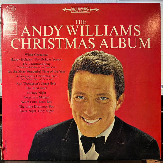 The Andy Williams Christmas Album (VINYL) | Near Mint (NM or M-) Excellent+ (EX+) - HOLIDAY / USED *NEAR MINT*