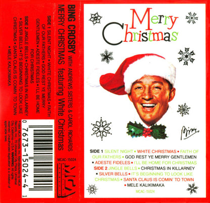 Bing Crosby - Merry Christmas *CASSETTE* | Near Mint (NM) Near Mint (NM) - HOLIDAY / USED *NEAR MINT*