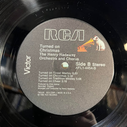 The Henry Hadaway Orchestra And Chorus - Turned On Christmas | Near Mint (NM) Near Mint (NM) - HOLIDAY / USED *NEAR MINT*