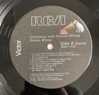 Christmas With Ronnie Milsap (VINYL) | Near Mint (NM or M-) Near Mint (NM) - HOLIDAY / USED *NEAR MINT*