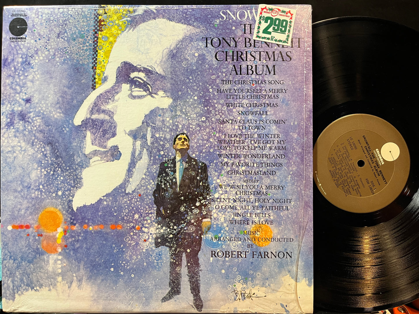 Snowfall: The Tony Bennett Christmas Album (VINYL) | Near Mint (NM or M-) Near Mint (NM) - HOLIDAY / USED *NEAR MINT*