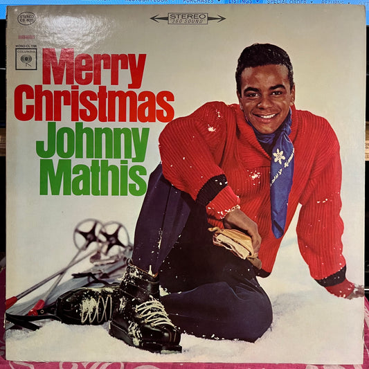 Johnny Mathis - Merry Christmas *PITMAN* | Near Mint (NM) Near Mint (NM) - HOLIDAY / USED *NEAR MINT*
