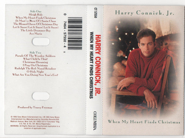 Harry Connick, Jr. - When My Heart Finds Christmas *CASSETTE* | Near Mint (NM) Near Mint (NM) - HOLIDAY / USED *NEAR MINT*