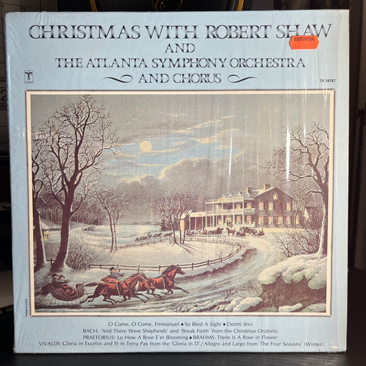 Robert Shaw Christmas With Robert Shaw And The Atlanta Symphony Orchestra And Chorus LP Near Mint (NM or M-) Near Mint (NM or M-)