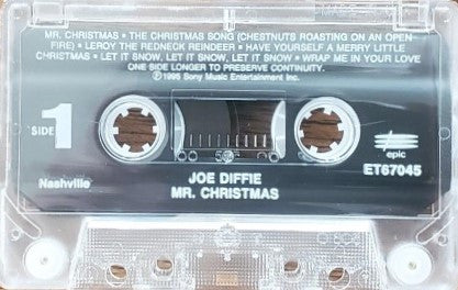 Joe Diffie - Mr. Christmas *CASSETTE* | Near Mint (NM) Near Mint (NM) - HOLIDAY / USED *NEAR MINT*