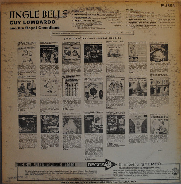 Guy Lombardo And His Royal Canadians - Jingle Bells | Near Mint (NM) Near Mint (NM) - HOLIDAY / USED *NEAR MINT*