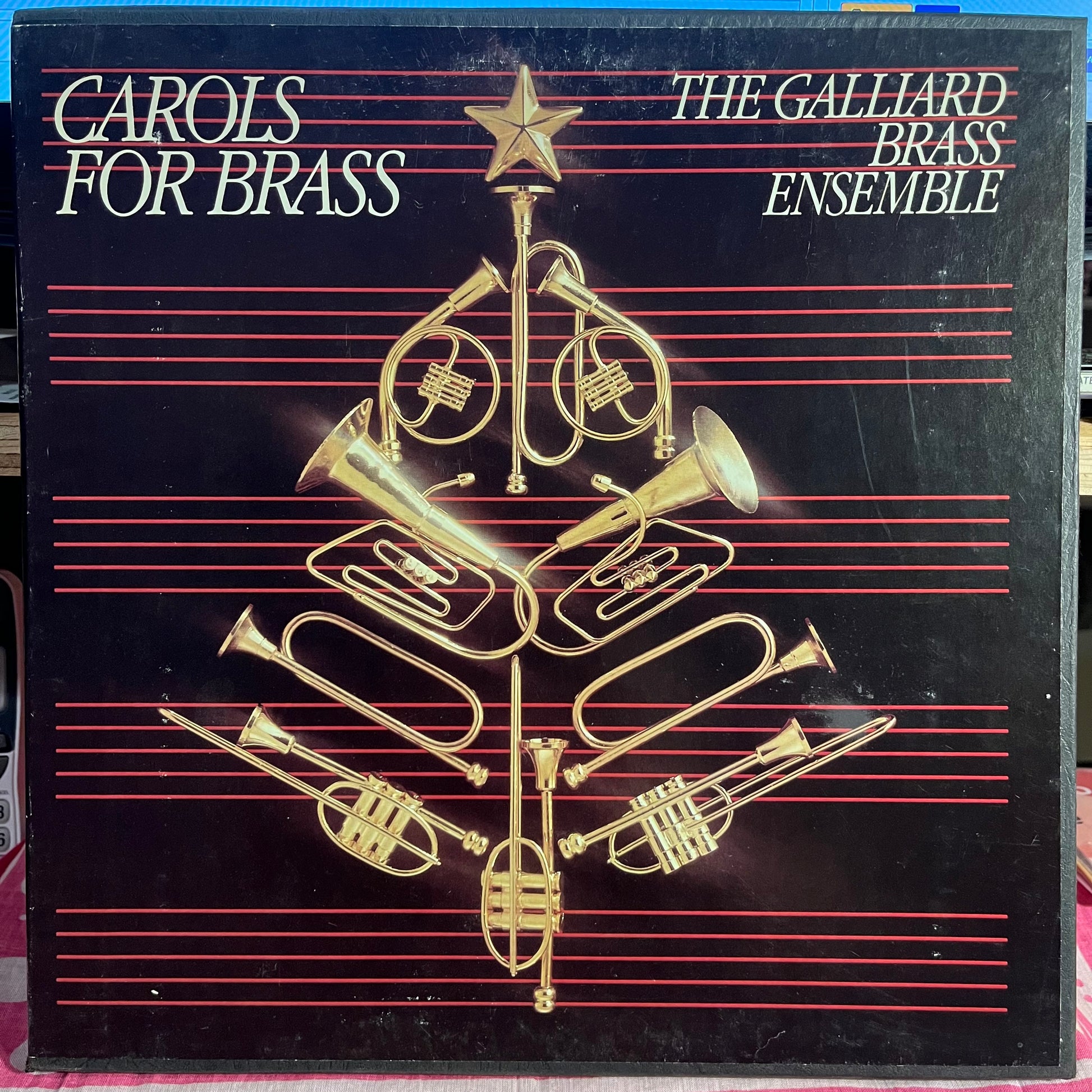 The Galliard Brass - Carols For Brass (3xLP BOX) | Near Mint (NM) Near Mint (NM) - HOLIDAY / USED *NEAR MINT*