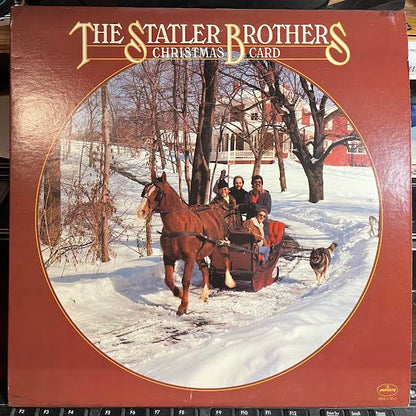 The Statler Brothers Christmas Card (VINYL) | Near Mint (NM or M-) Near Mint (NM or M-) - HOLIDAY / USED *NEAR MINT*