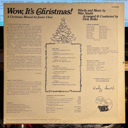 Wes Smith (4) - Wow, It's Christmas! | Near Mint (NM) Excellent (EX) - HOLIDAY / USED *NEAR MINT*