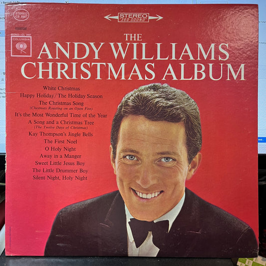 The Andy Williams Christmas Album (VINYL) | Excellent+ (EX+) Very Good Plus Plus (VG++) - HOLIDAY / USED *VERY GOOD++*