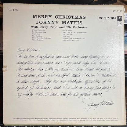 Merry Christmas (VINYL) | Very Good Plus (VG+) Very Good (VG) - HOLIDAY / USED *VERY GOOD+*